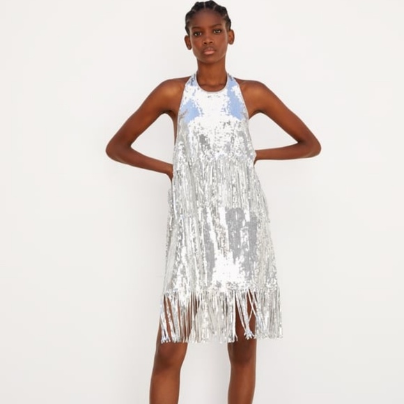 Zara Dresses Restock Zara Limited Edition Sequin Dress79 Poshmark